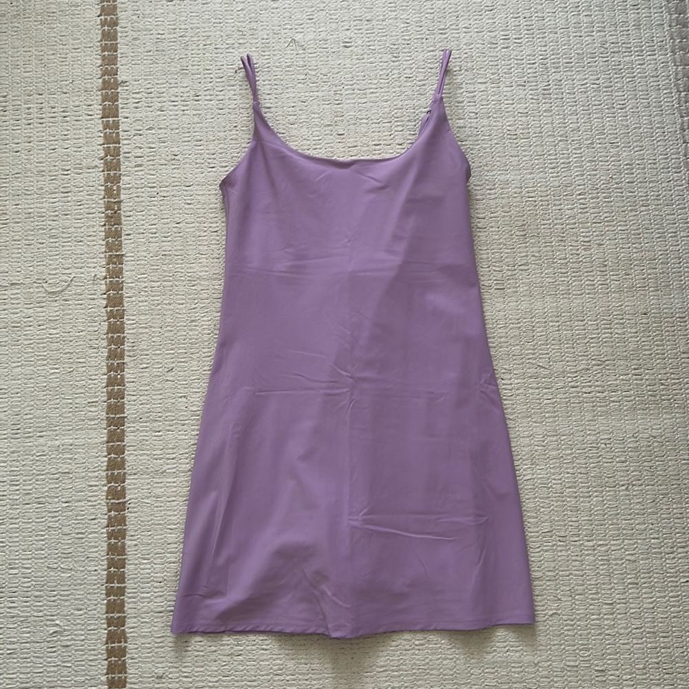 NWOT Abercrombie Traveler mini dress purple size small tall never worn